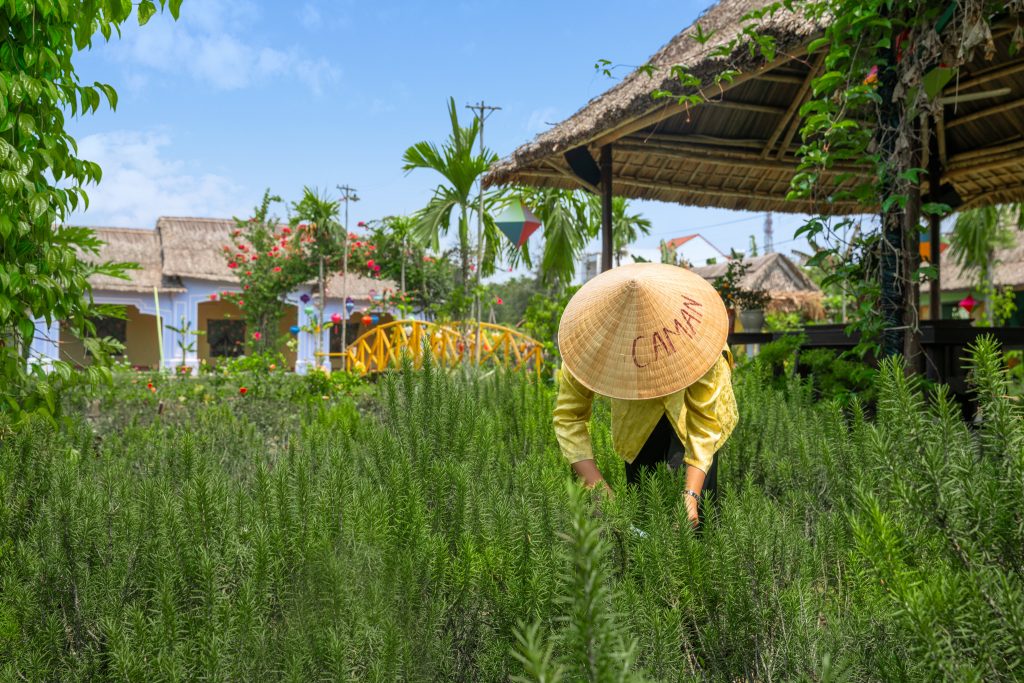 Farmer activity gives guests a genuine feel of Vietnamese rural life