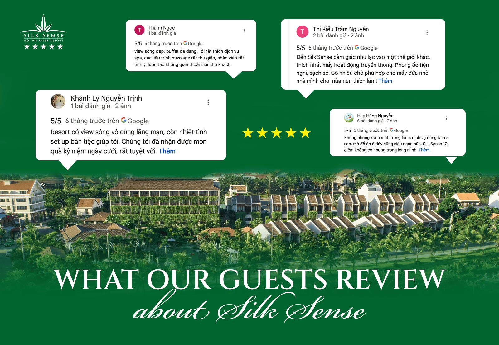 Silk Sense Hoi An River Resort through the lens of international guests