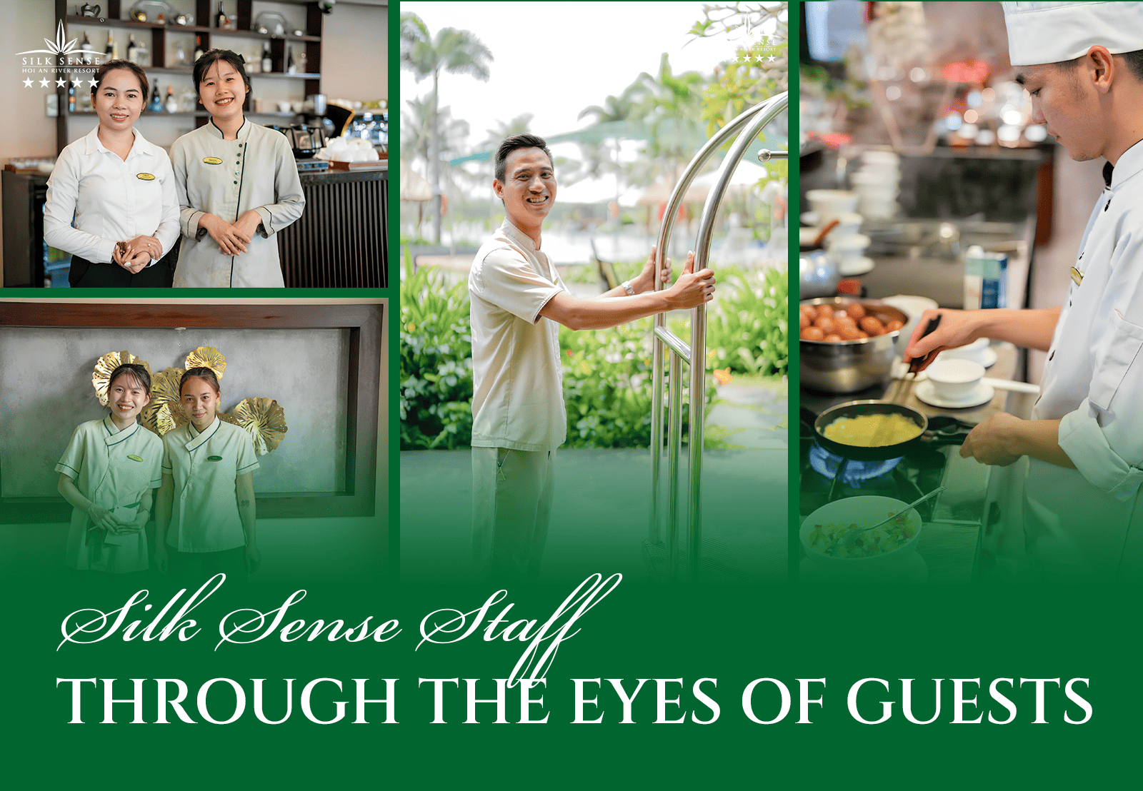 Silk Sense Staff through the eyes of our Guests