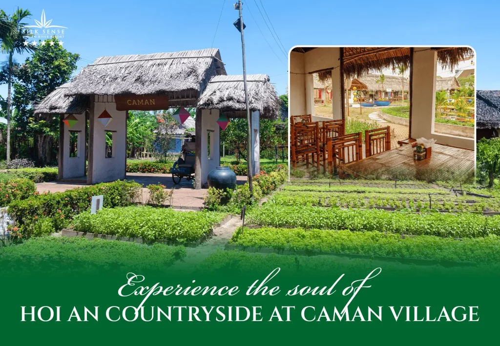 Caman Village recreating the charm of Hoi An, ideal for cultural tourism and event hosting