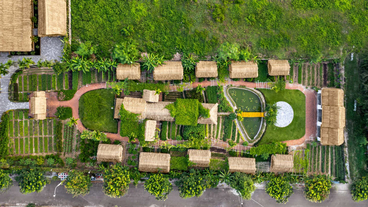 The essence of Hoi An countryside Vietnam is vividly reflected at Caman Village