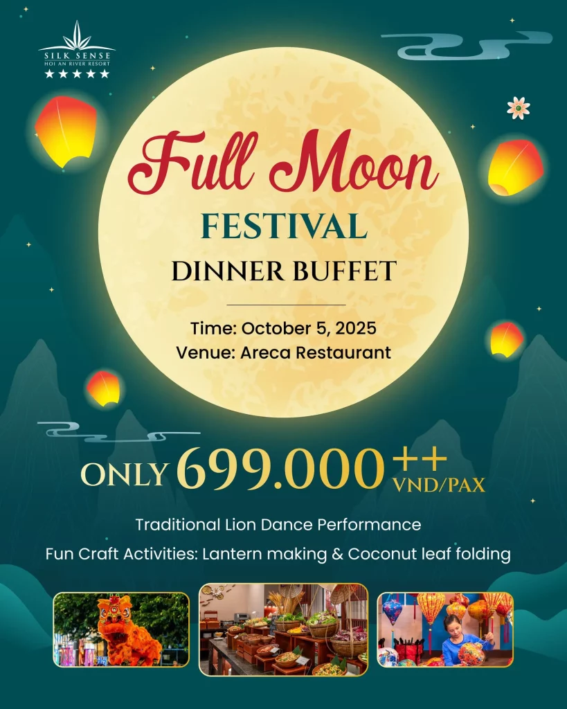 The exciting and distinctive Silk Sense Full Moon Festival Dinner Buffet 2025