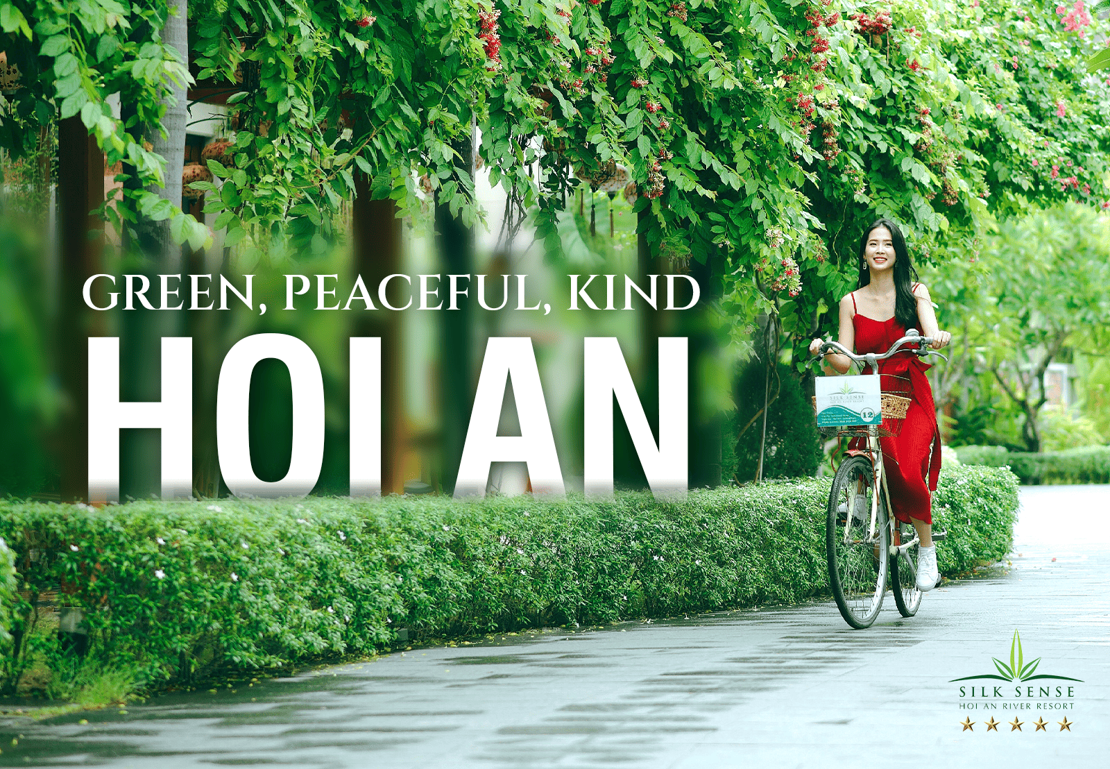 Travelers are impressed by a green, peaceful, and kind Hoi An