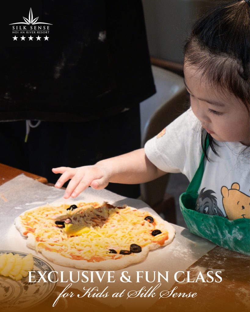 Children freely expressing their creativity while making pizza - Silk Sense