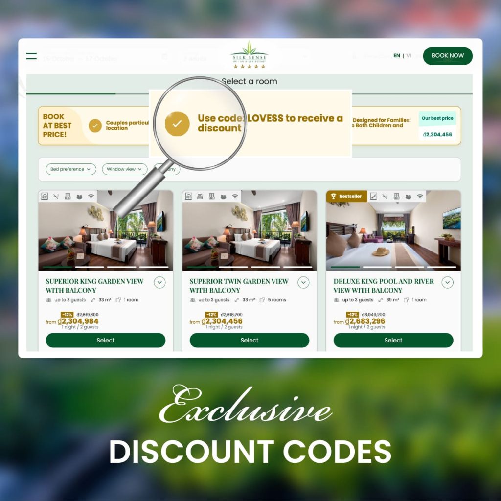 Exclusive Discount Codes available directly on the Silk Sense Website