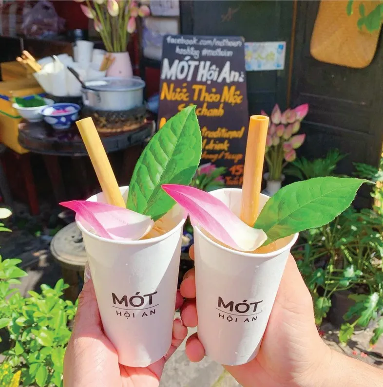 Nuoc Mot A Glass Of Herbal Drink From The Old Quarter