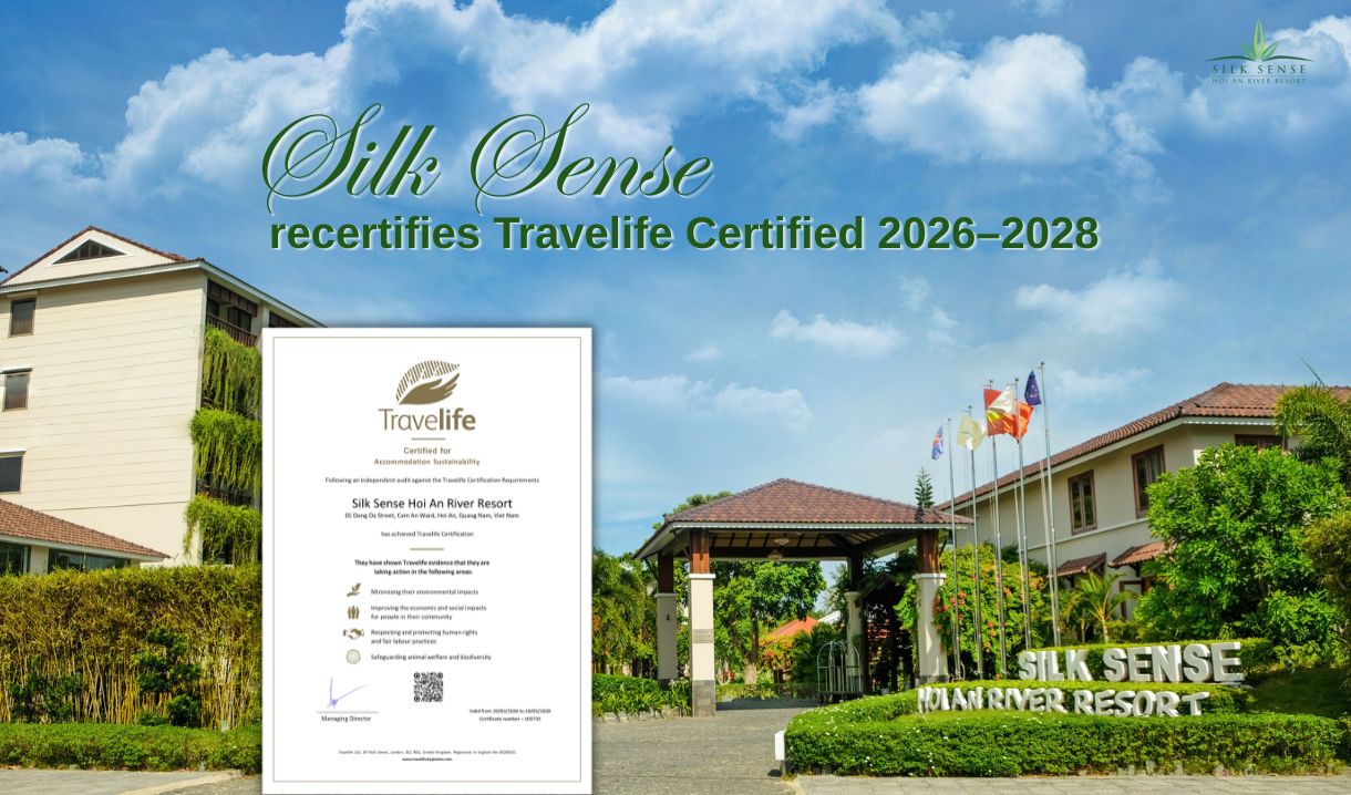 Silk Sense Recertifies Travelife Certified 2026–2028